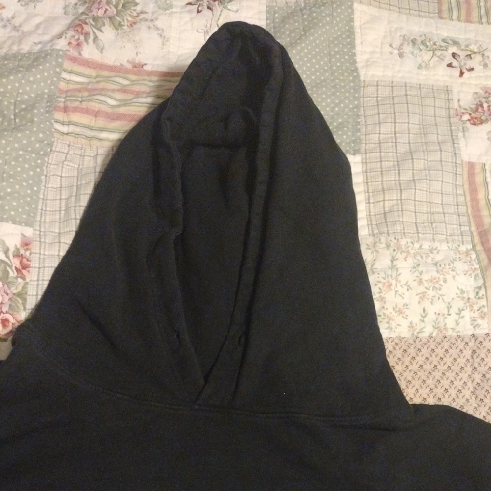 Black Graphic Hoodie "MC Chris Is Dead" Ten Year Anniversary - Picture 5 of 7